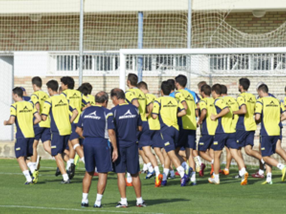 El conjunto de Víctor Muñoz preparará el choque ante el Llagostera con una pequeña concentración