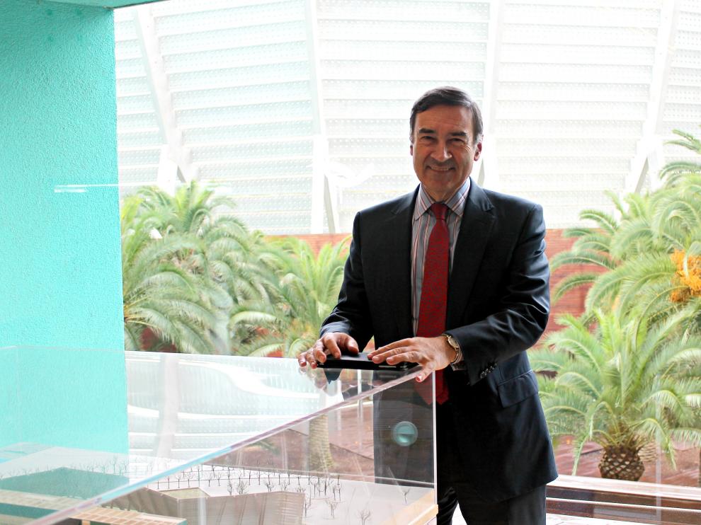 Pedro J. Ramírez, en su visita a Zaragoza.