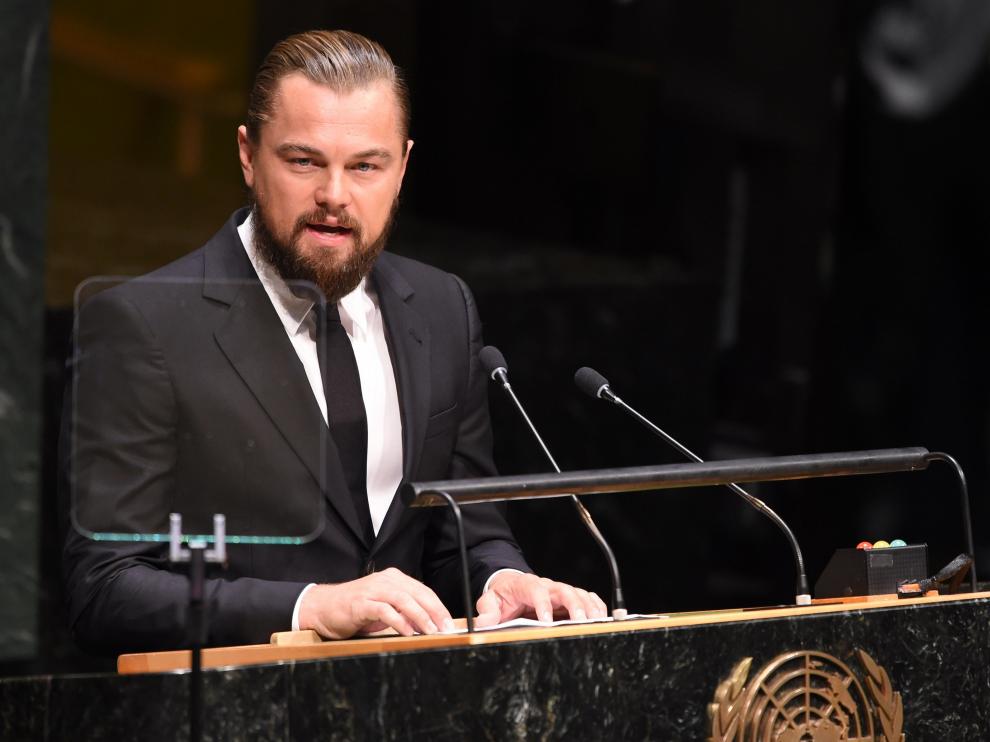 El actor ha sido nombrado Mensajero de la Paz para difundir el mensaje contra el cambio climático.