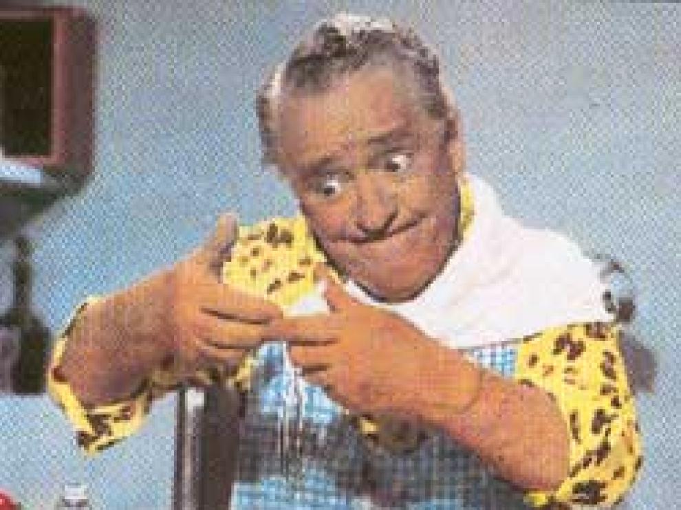 Paco Martínez Soria en un fotograma de una película