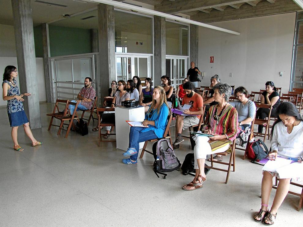 Un momento del taller de traducción celebrado el pasado mes de julio.