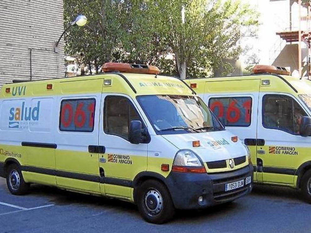 Ambulancias del 061.
