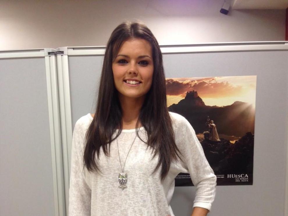Lara Abenoza, Top Model del Cinca Medio