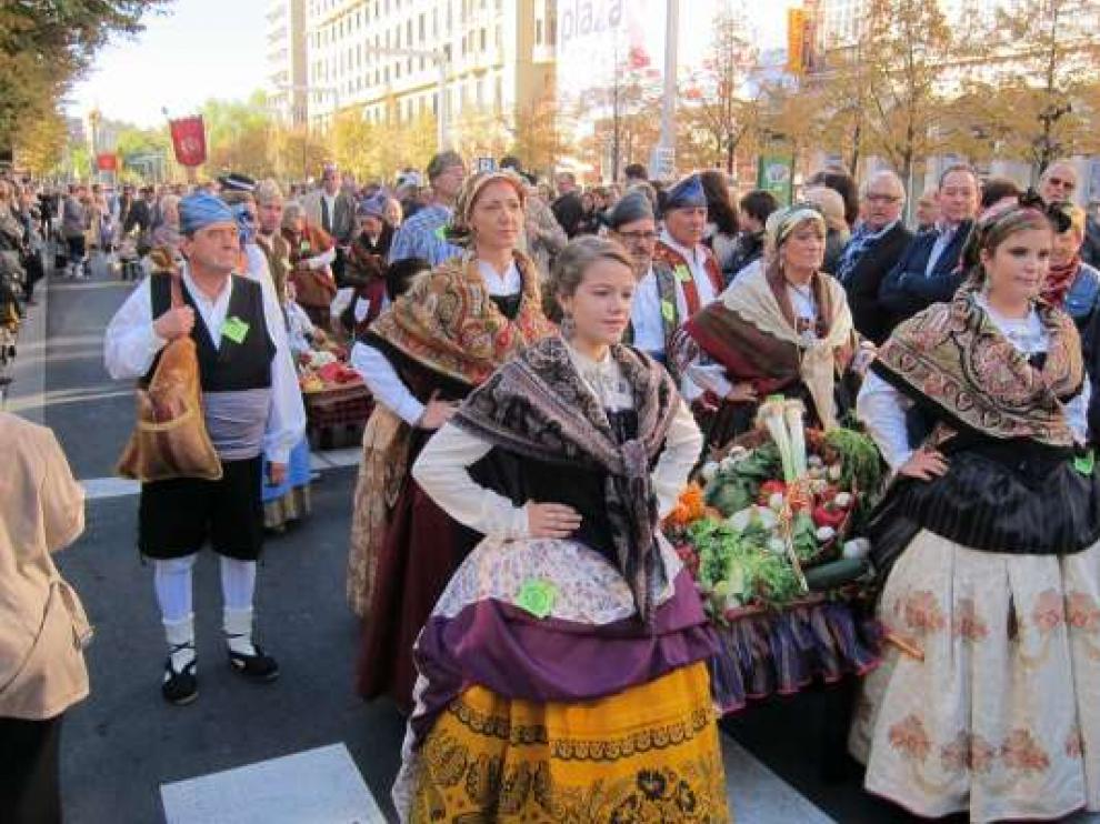 Una exposición sobre los 50 años de la Ofrenda de Frutos