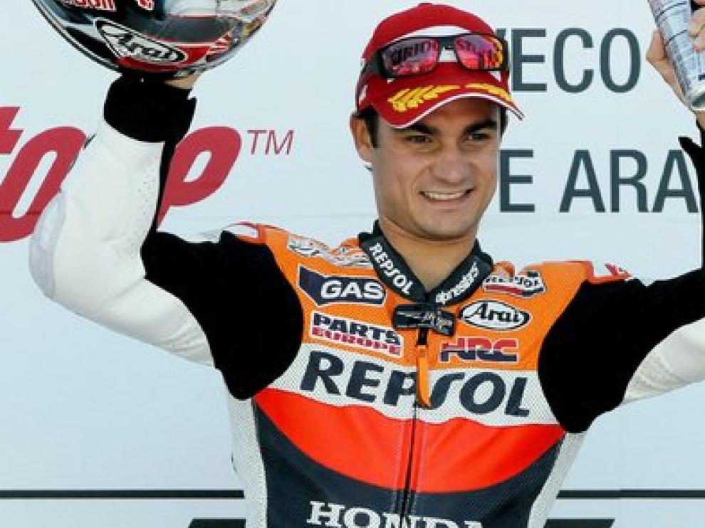El piloto Español Dani Pedrosa.