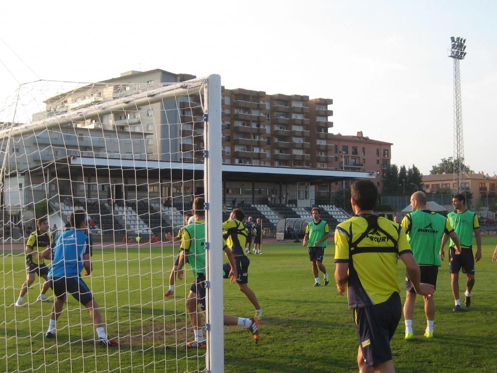 Entrenamiento del Real Zaragoza