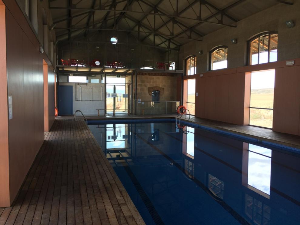 Piscina cubierta del nuevo centro deportivo