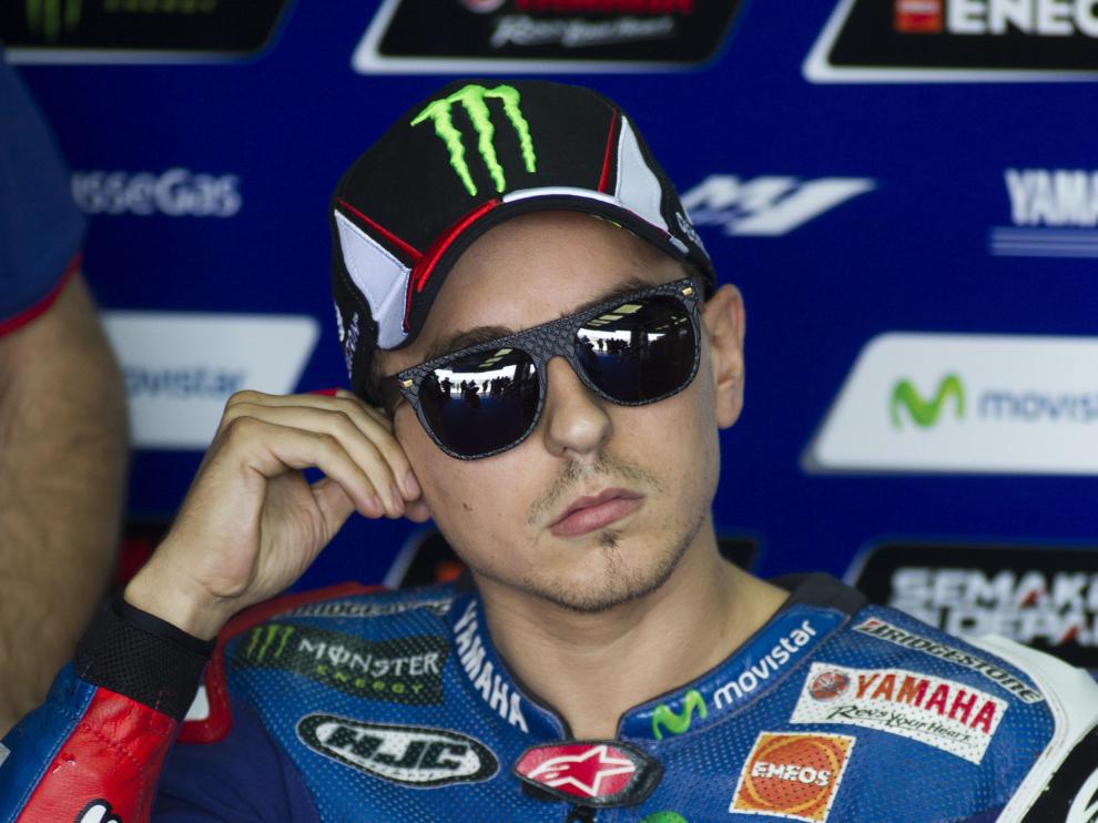 Jorge Lorenzo, este viernes en Motorland