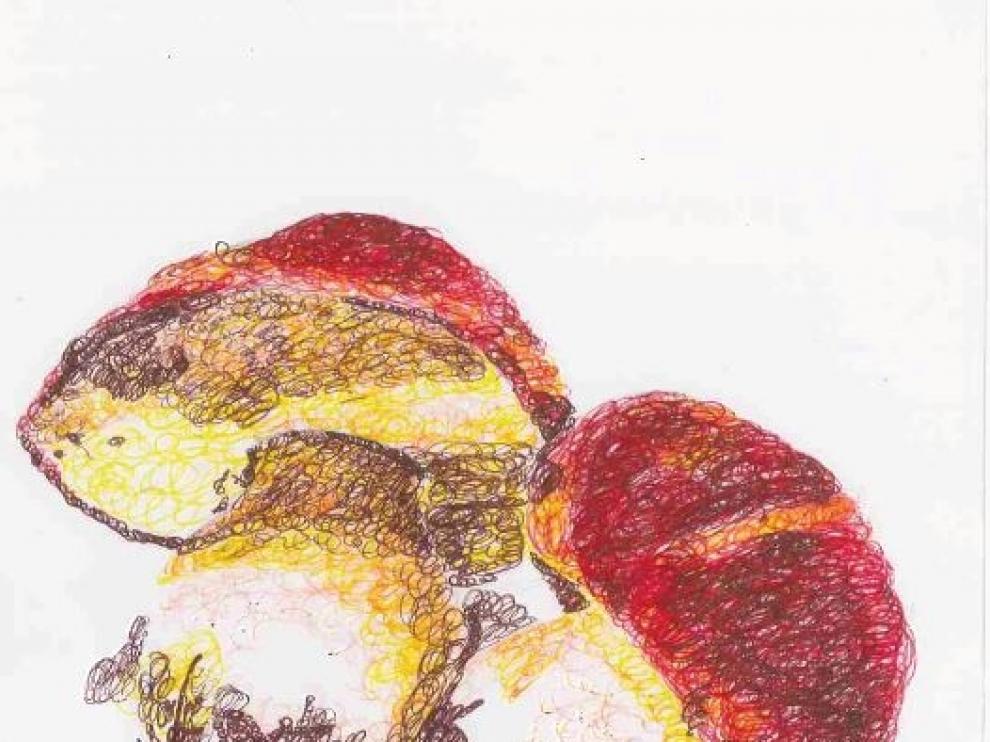 Dibujo que ilustrará la la VII Semana de la Tapa Micológica
