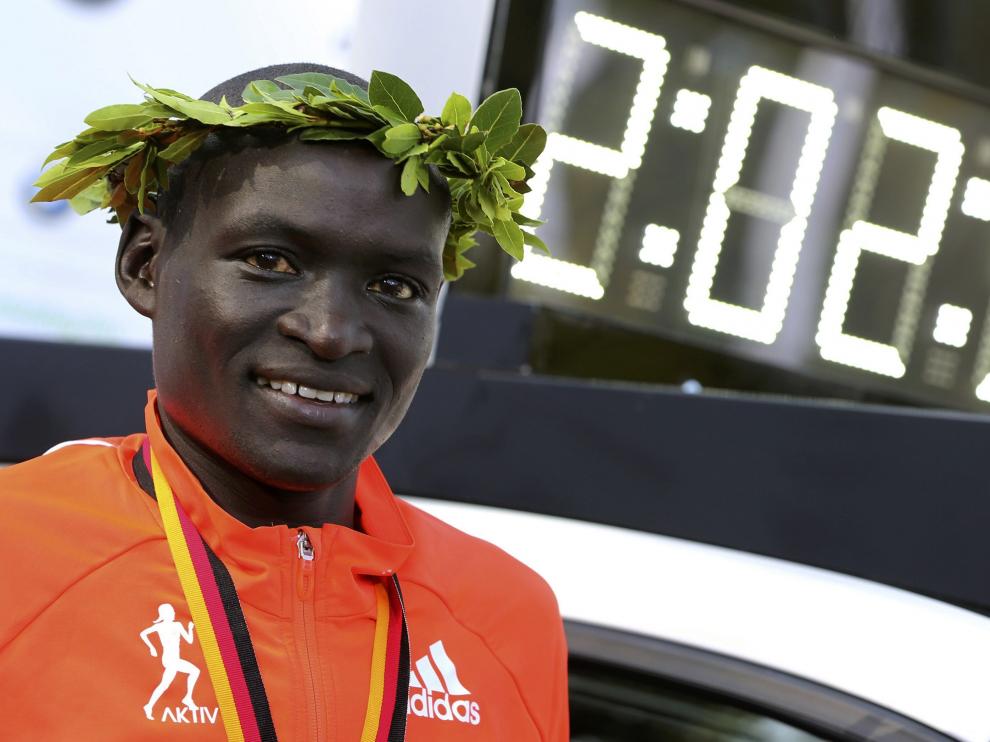 Kimetto, récord del mundo en el Maratón de Berlín