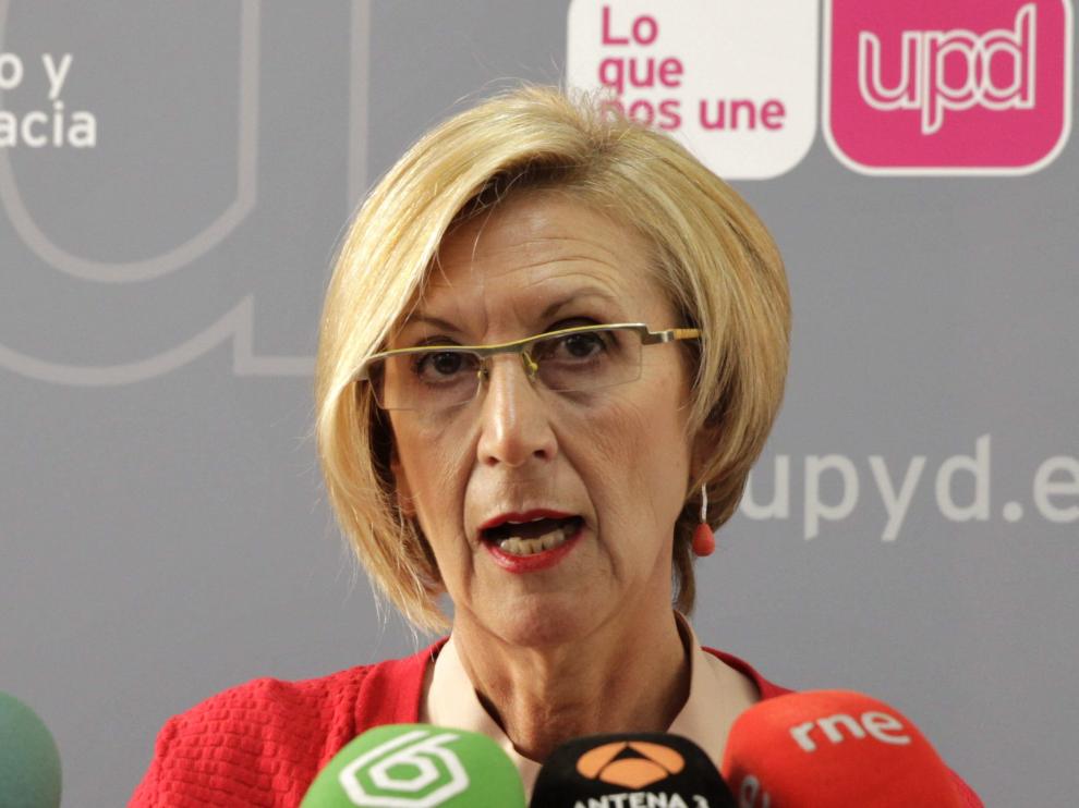 Rosa Díez habla sobre Cataluña.