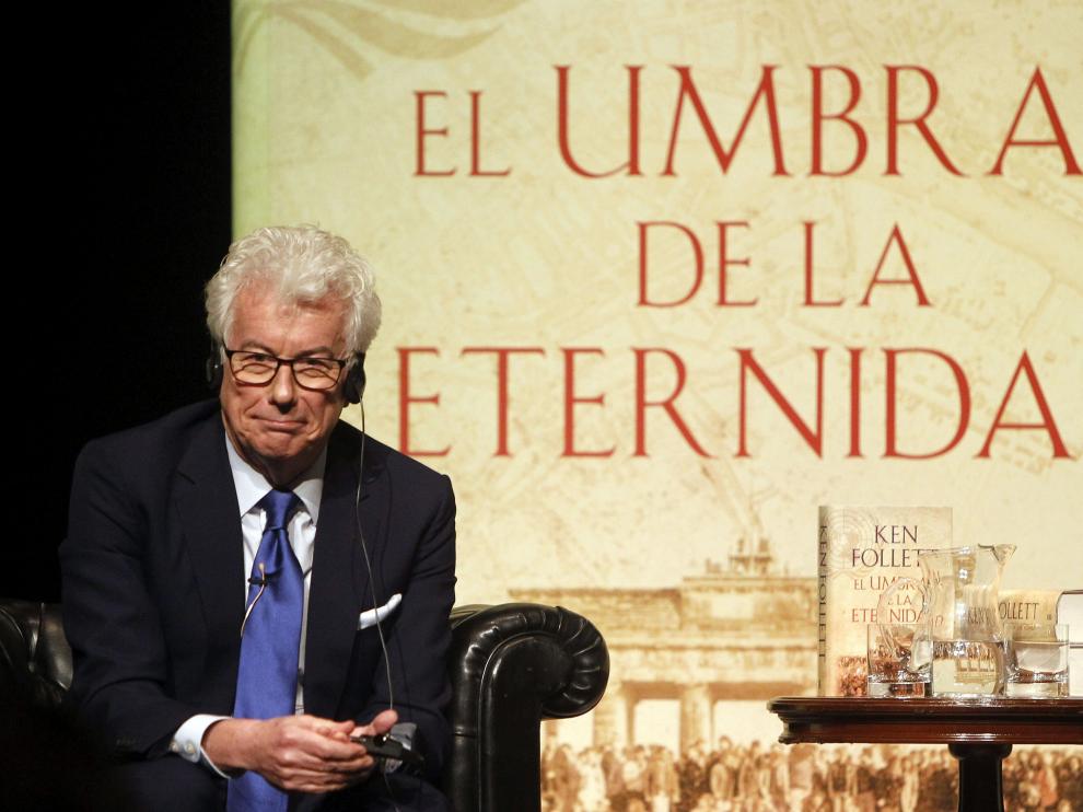 Ken Follett, este martes en Madrid