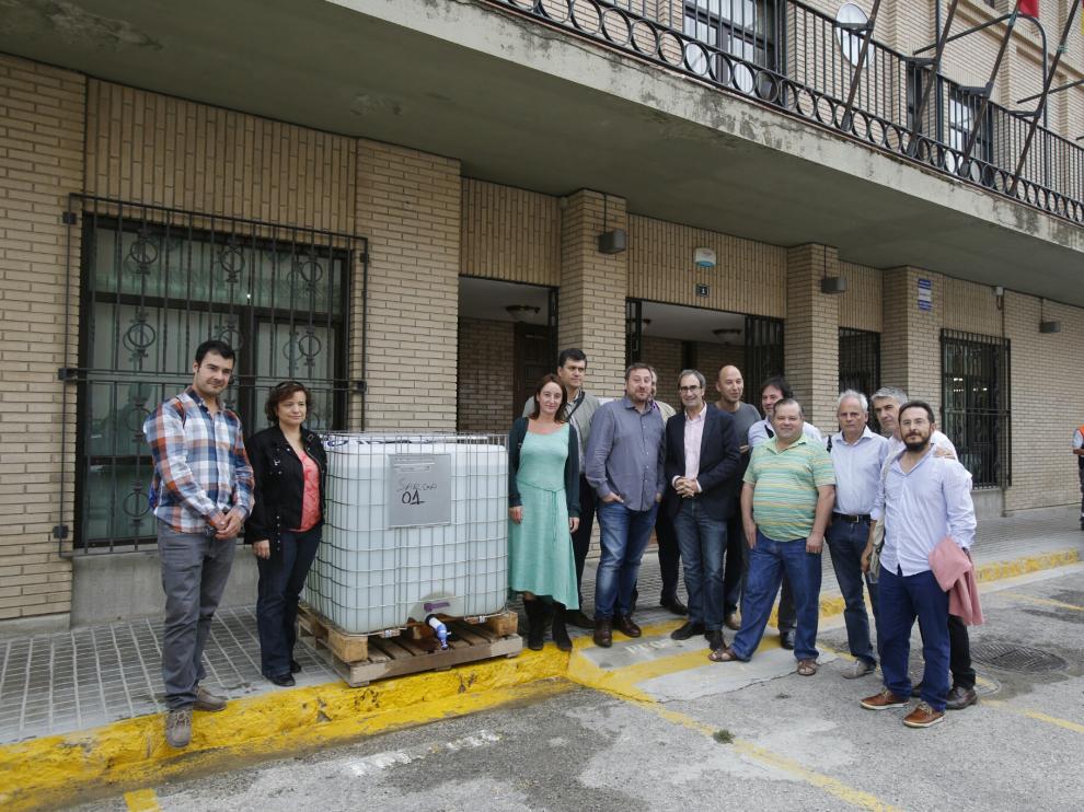 Sebastiá visita Villanueva de Gállego para profundizar en la contaminación del río