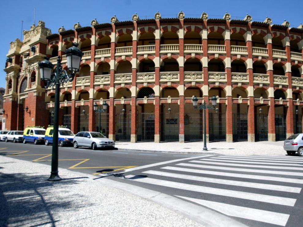 Plaza de toros de Zaragoza.