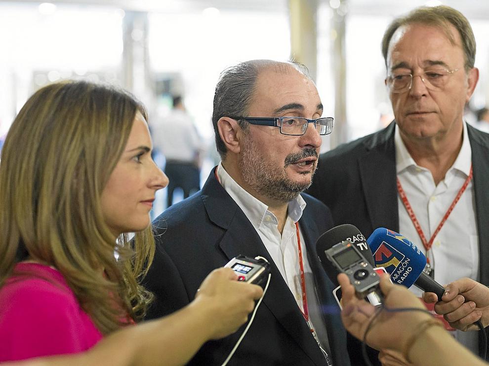 Lambán y Anadón, del PSOE.