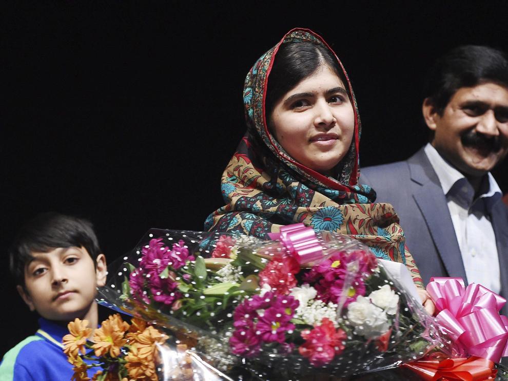 Malala ha agradecido el Premio Nobel de la Paz