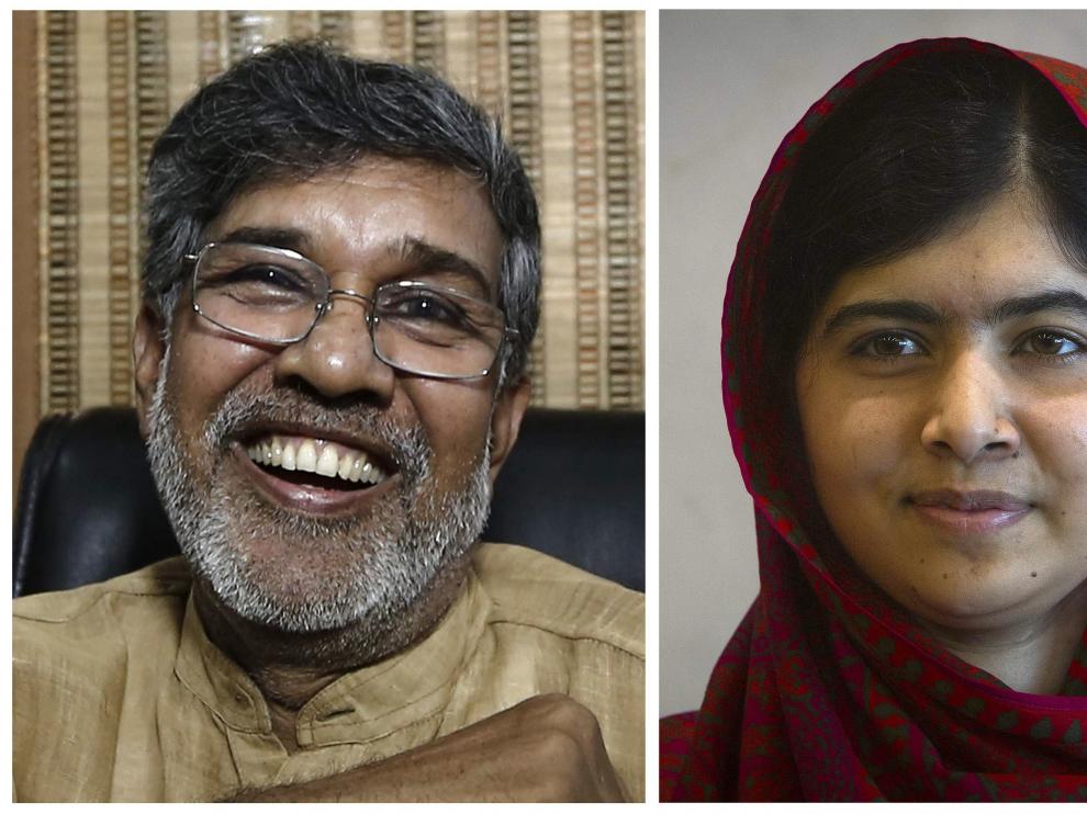 Kailash Satyarthi y Malala Yousafzai