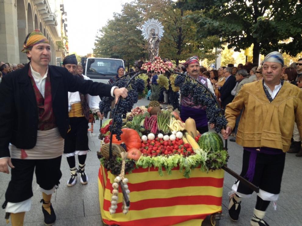 Ofrenda de Frutos del Pilar 2013