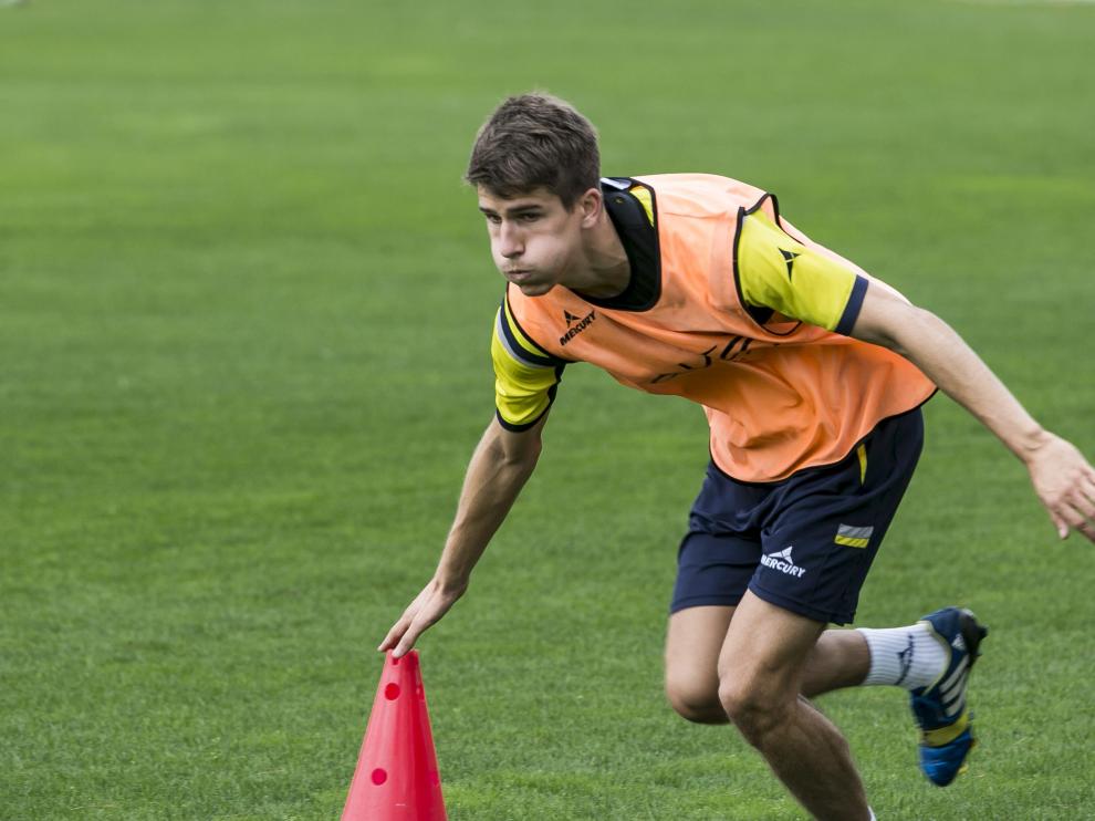 Ávaro Tierno podría jugar frente al Racing