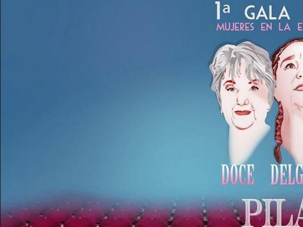 Es la I Gala Homenaje Mujeres de la Escena en Aragón