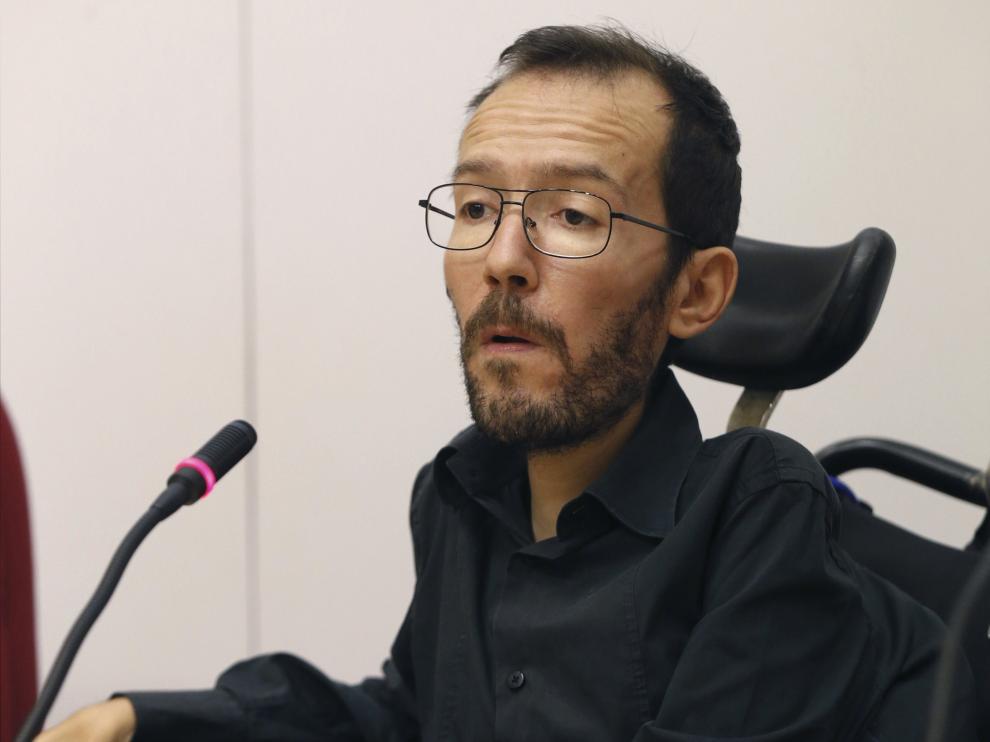 El eurodiputado Pablo Echenique