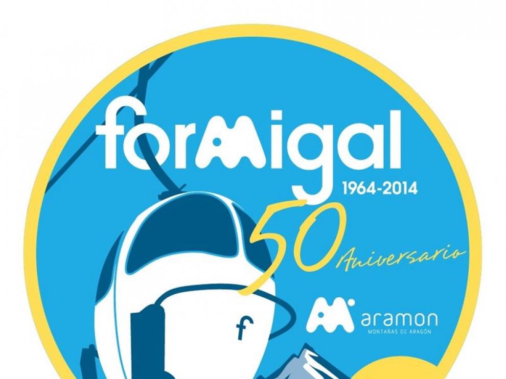 El logo del 50 aniversario de Formigal