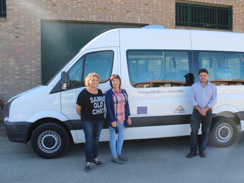 La comarca de Los Monegros mejora el transporte adaptado