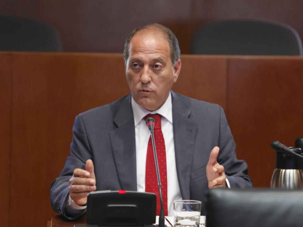 José Ramón Ibáñez, en la Comisión.