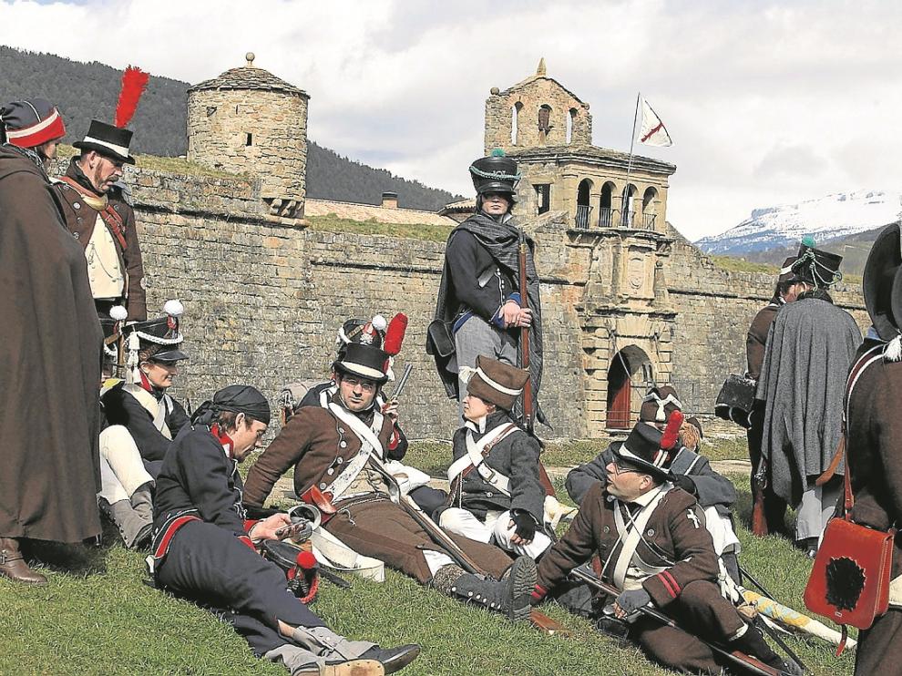 La Ciudadela, Bien de Interés Cultural, fue escenario recientemente de una recreación histórica.