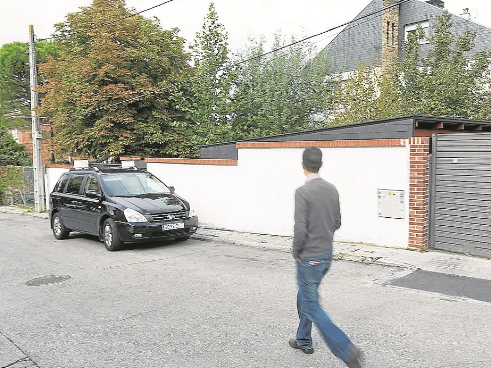 En la imagen, la vivienda en la que aún reside Jesús Herboso y que fue sede de Inquinosa.
