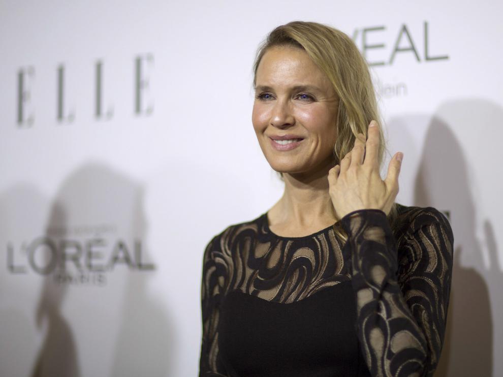 Renée Zellweger en el evento de la revista 'Elle'