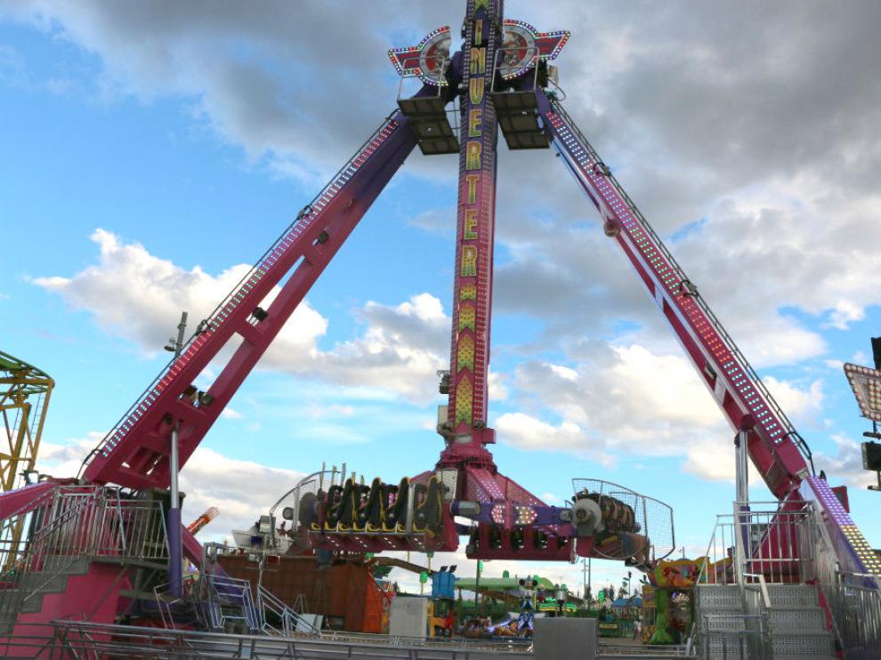 Una de las atracciones sancionadas en Zaragoza