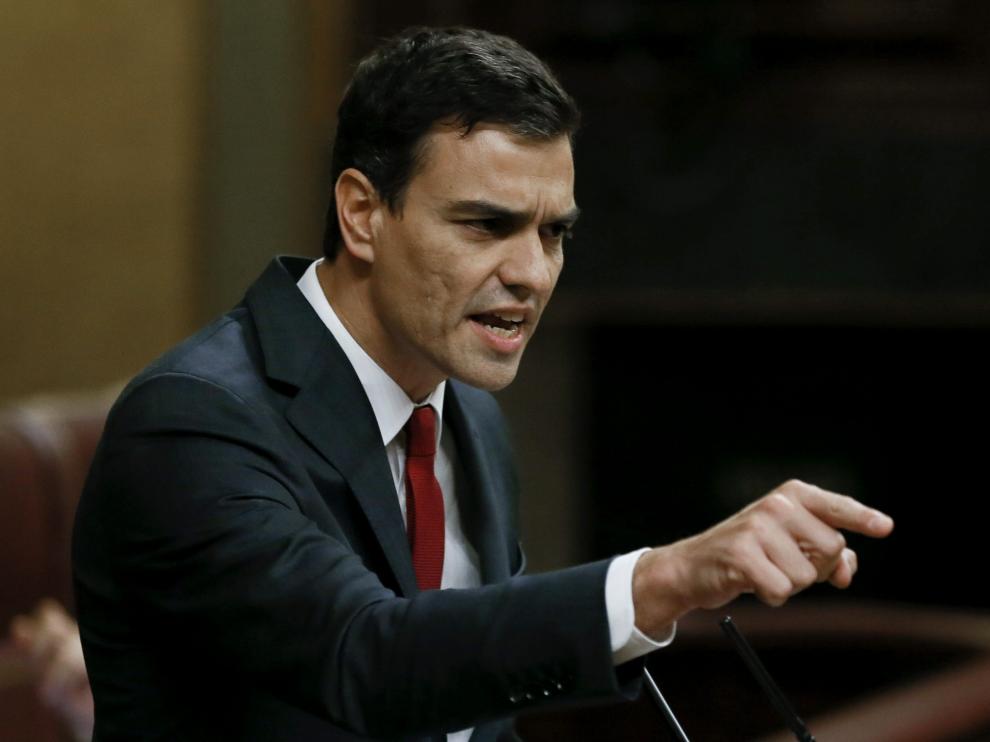 Pedro Sánchez en el Congreso
