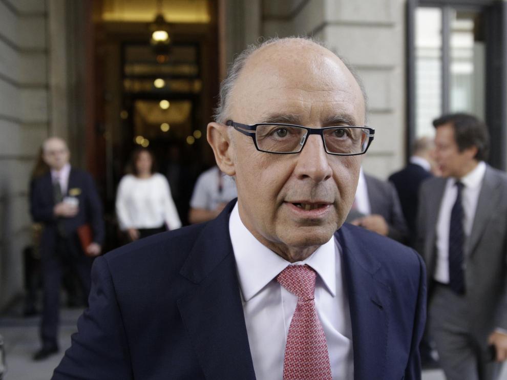 El ministro de Hacienda, Cristóbal Montoro
