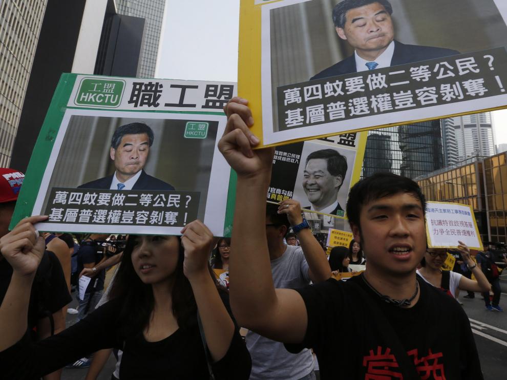 Los enfrentamientos vuelven a Hong Kong tras un infructuoso diálogo estudiantes-Gobierno