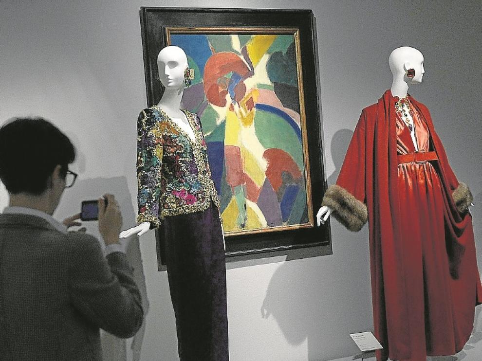 Creaciones de Givenchy en el Museo Thyssen.