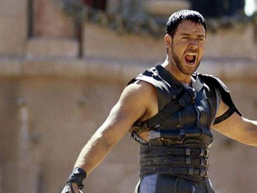 Fotograma de la película 'Gladiator', protagonizada por Russell Crowe