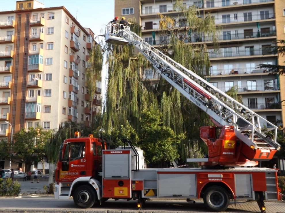 Bomberos y Policía han actuado con celeridad