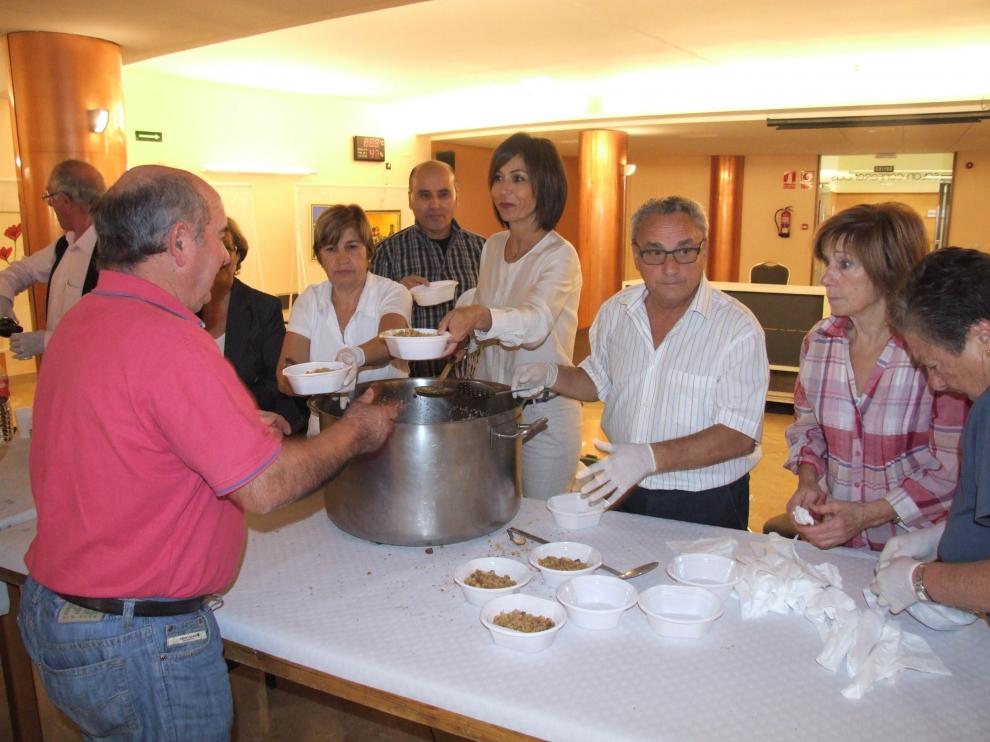 Comida para celebrar la festividad del Mayor en Tarazona