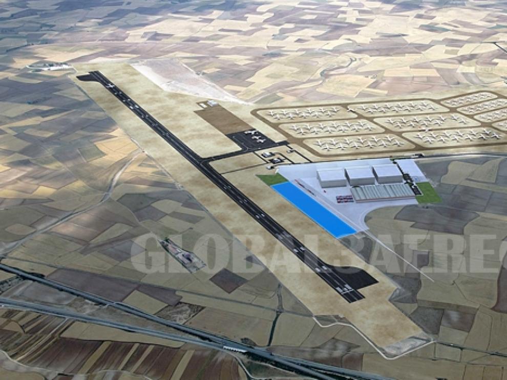 Vista aérea del proyecto