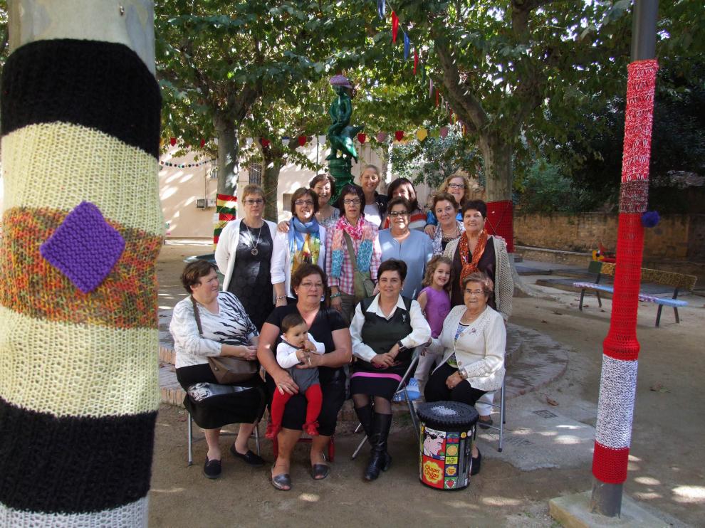 'Urban knitting' en Tarazona