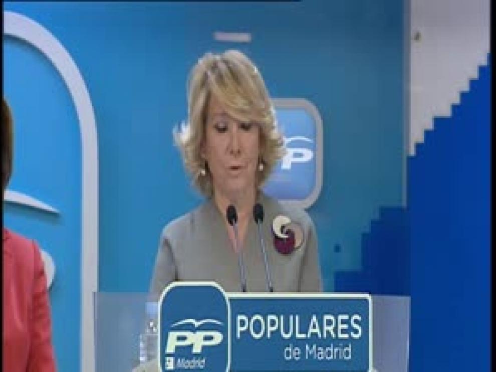 Aguirre pide perdón por el nombramiento de Granados para cargos de alta responsabilidad del partido