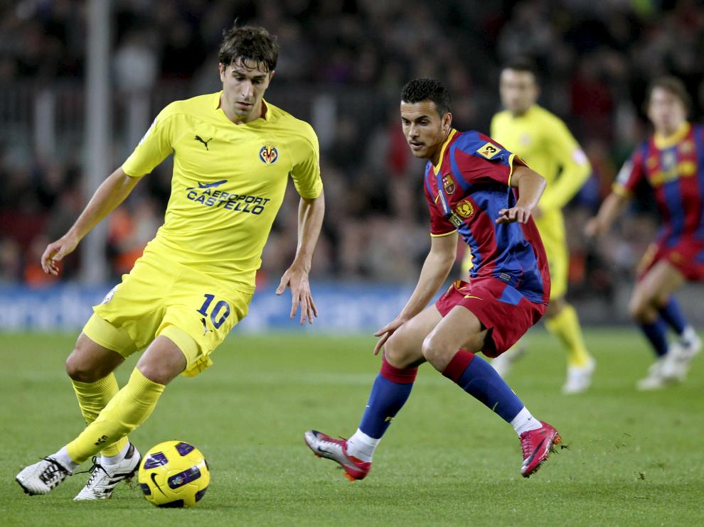 Cani, en un partido frente al Barcelona