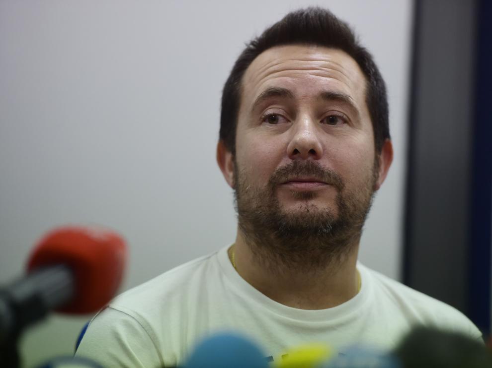 Javier Limón en rueda de prensa.