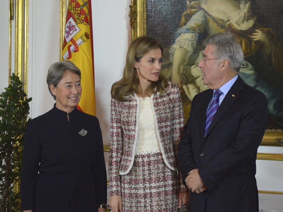 Doña Letizia inaugura en Viena una exposición de Velázquez