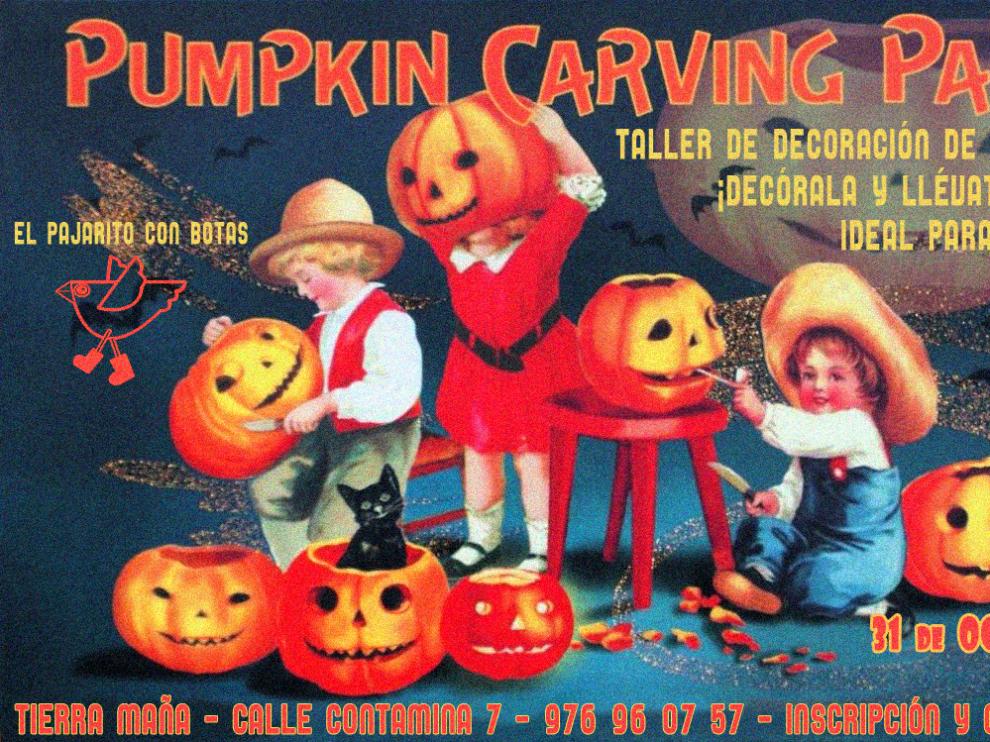 El taller de decoración de calabazas tendrá lugar este viernes, a las 19.00.
