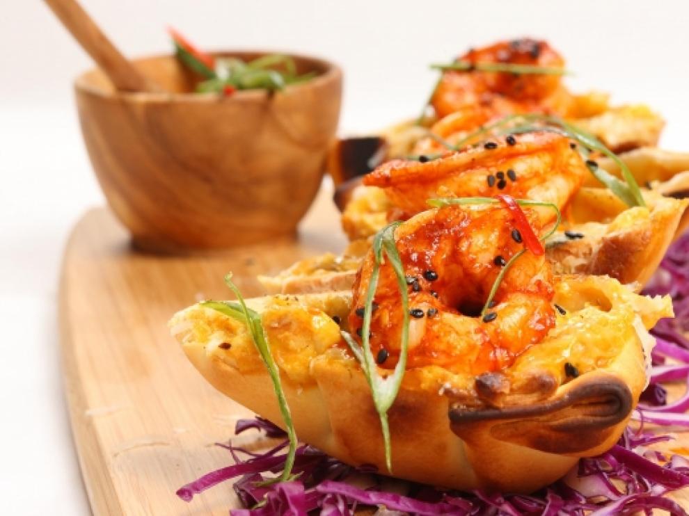 Uno de los platos del menú degustación.
