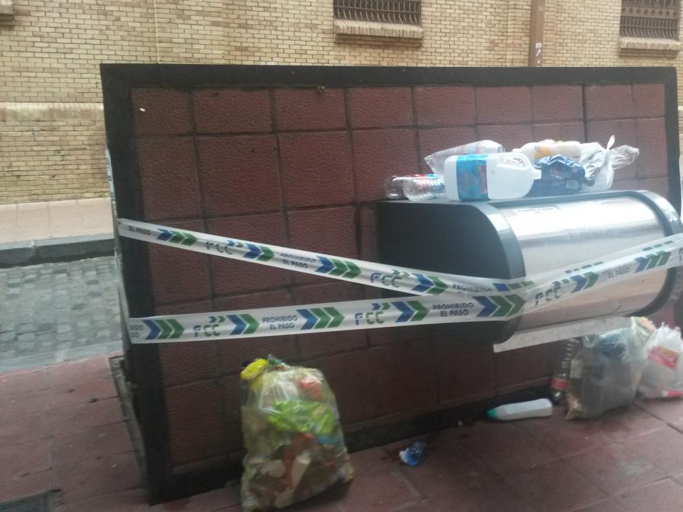 Contenedores de la calle Don Teobaldo