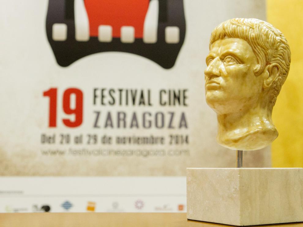 El Festival de Cine de Zaragoza galardonará a los ganadores con esta estatuilla