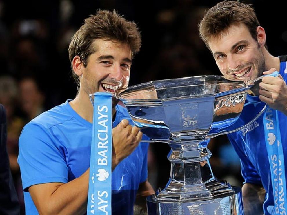 La dupla celebra el último torneo.